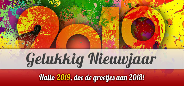 Gelukkig 2019!