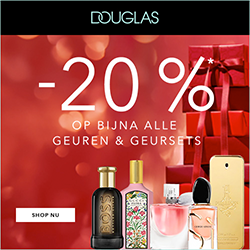 Douglas Kerst -20% Korting op Parfum & Cosmetica