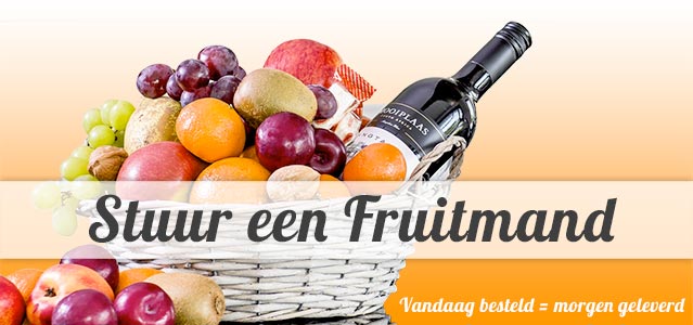 Fruitmand bezorgen - vandaag besteld, morgen in huis!