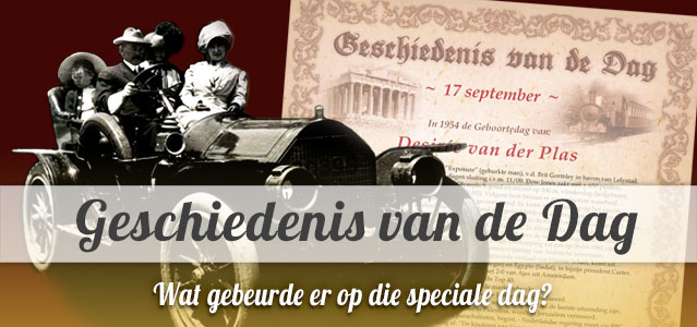 Geschiedenis van de Dag Poster