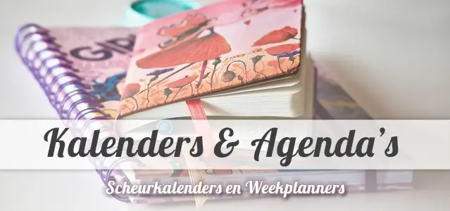 Scheurkalenders, Agenda's en weekplanners